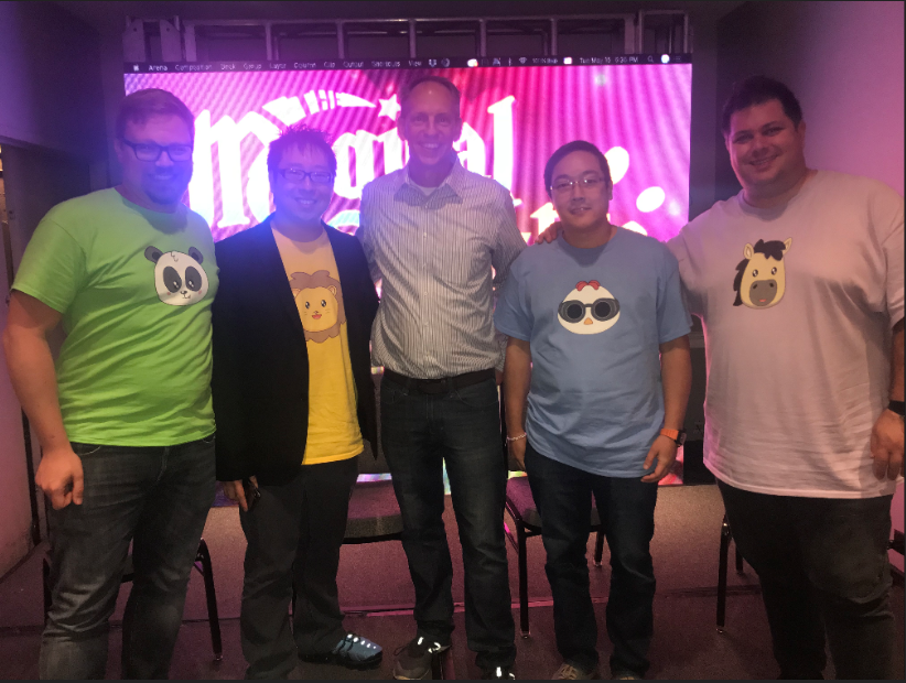 Pic of Tim and Magic Crypto Friends