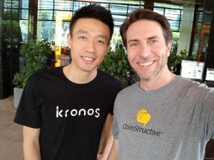 Jack Tan of Kronos and Chris Groshong of CoinStructive