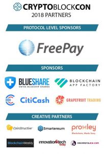 CryptoBlockCon Sponsors and Creative Partners