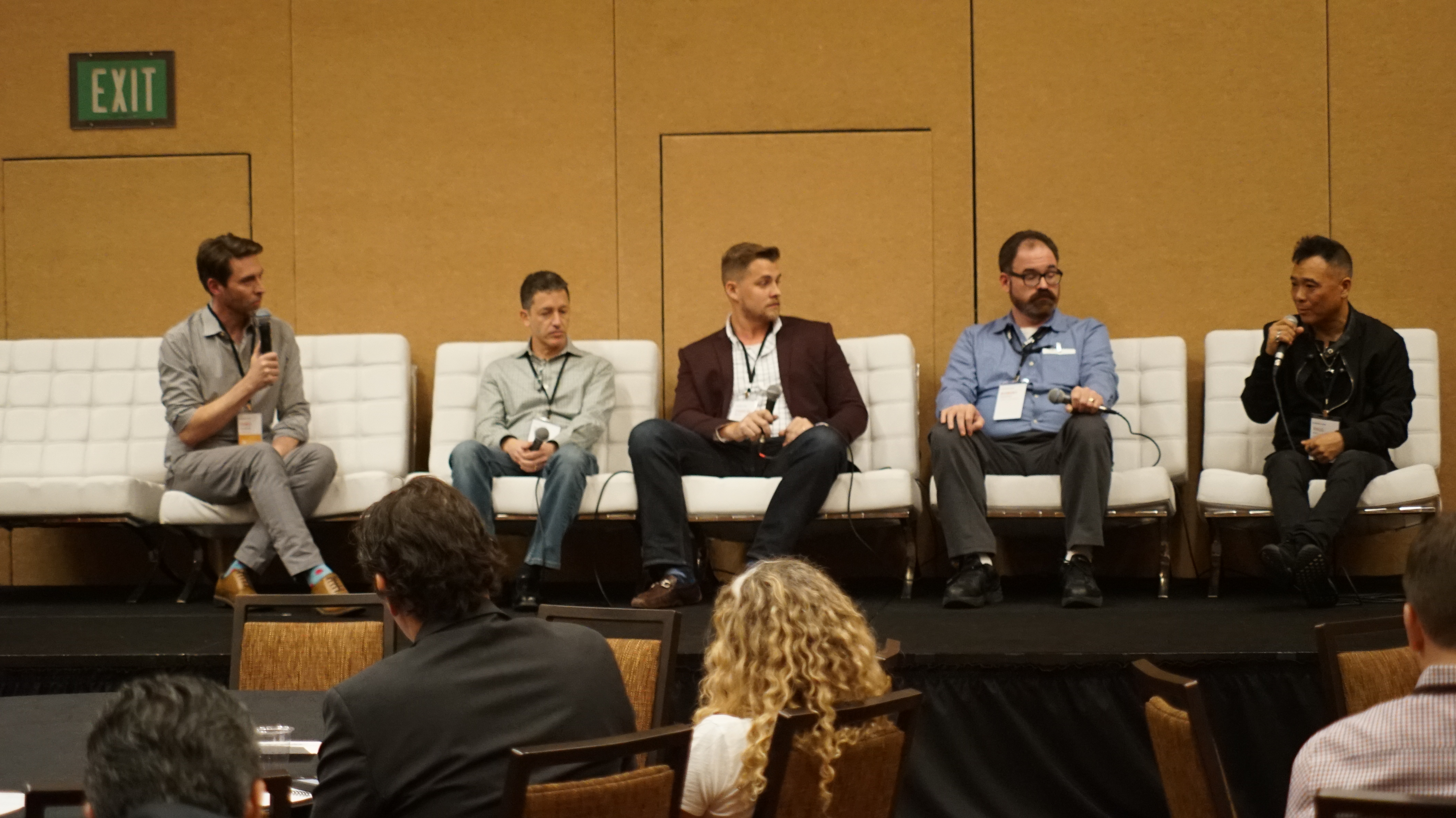 Chris Groshong moderates panels on Blockchain 3.0 with speakers: Robert Steckman, President, Law Office of Robert Steckman, P.C., David Gold, CEO & Co-founder, Dapix, Frank Makrides, Founder & CEO, Tunnel, Charles Wismer, Co-founder, Ledger Leap, and Paul Kim, Managing Director, ICO Advisory, Blockchain Industries, Inc.