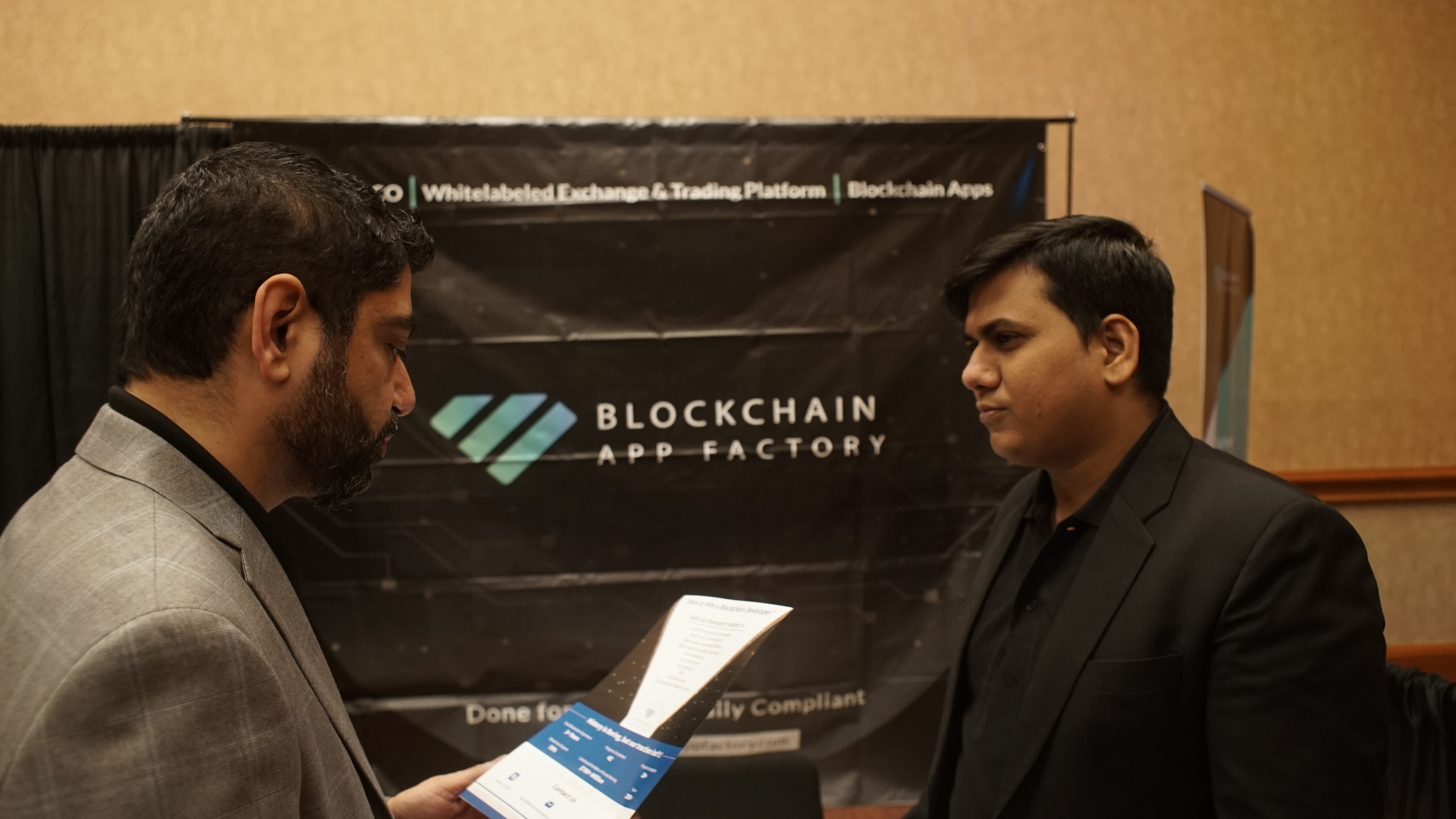 Mahesh Sashital, co-founder of Smartereum talks with Suresh Ramlal of Blockchain App Factory